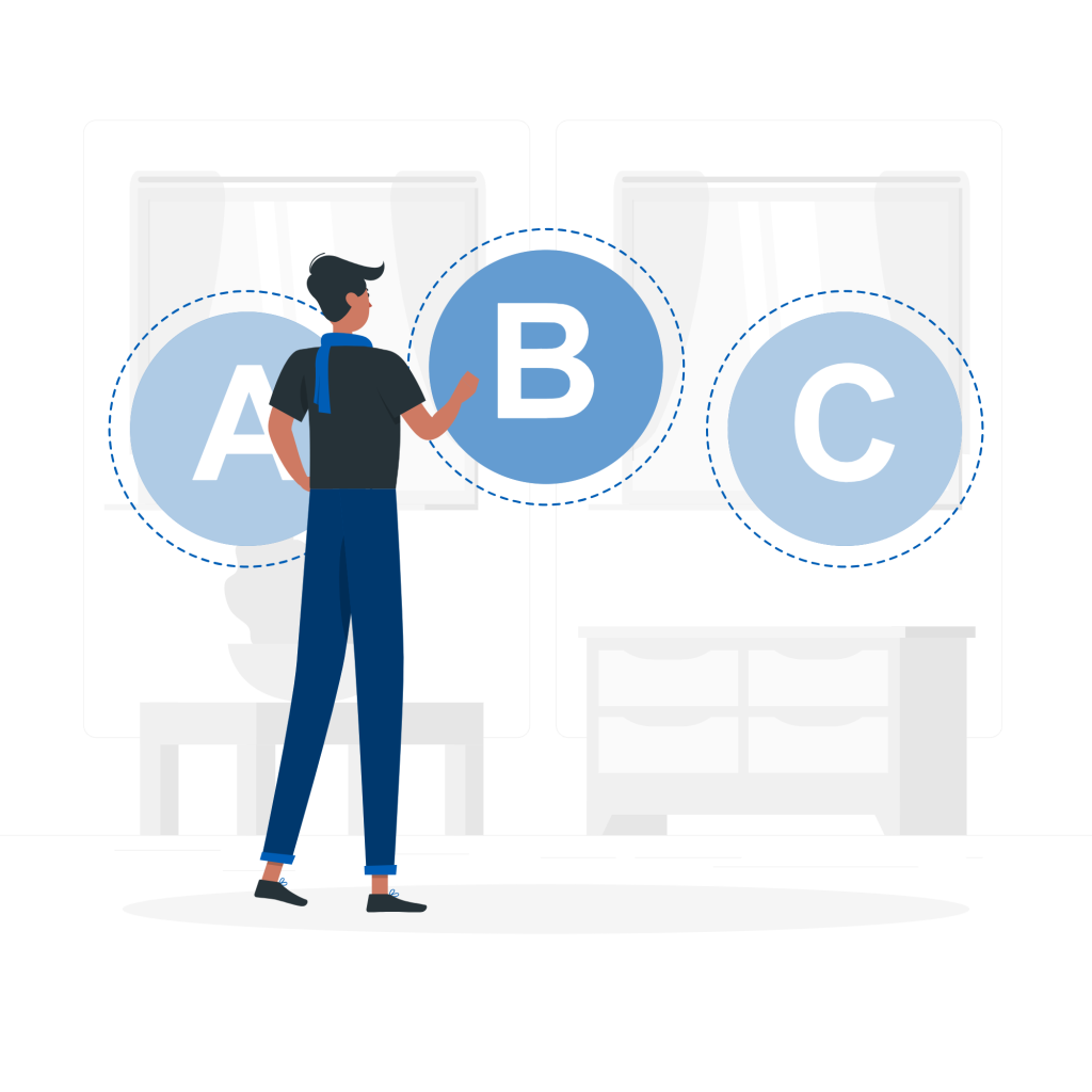 User comparing AI football prediction platforms before making a choice