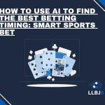 a person using AI technology to time a sports bet